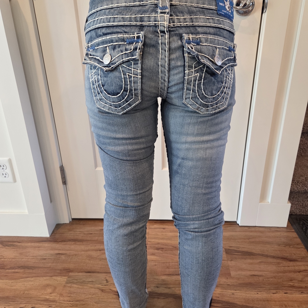 True Religion Light Blue Skinny Jeans